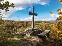 Blick auf das eiserne Kreuz der Maegdetrappe_MG_1789