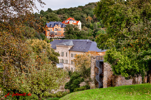 Blick auf das Schlosshotel Blankenburg
