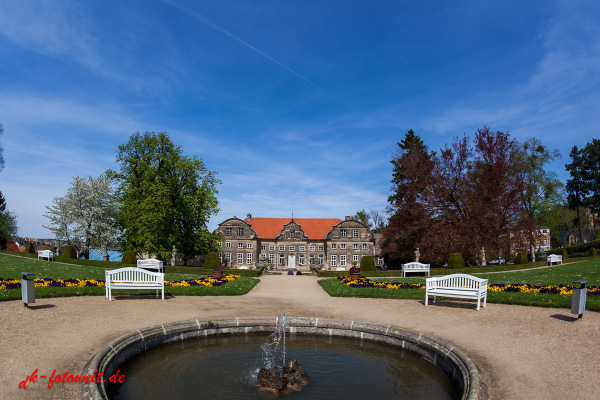 Landschaftspark kleines Schloss Blankenburg Harz