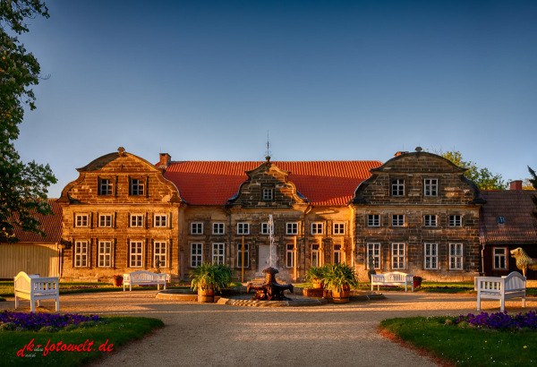 Schlosspark Blankenburg / Harz kleines Schloss