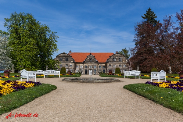 Landschaftspark kleines Schloss Blankenburg Harz