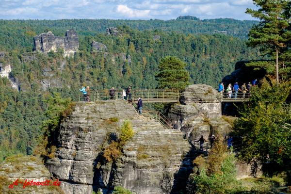 Nationalpark sächsische Schweiz Elbsandsteingebirge Bastei