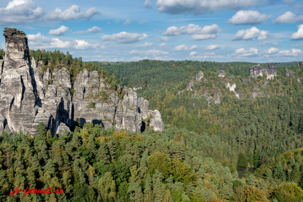 Nationalpark sächsische Schweiz Elbsandsteingebirge Bastei