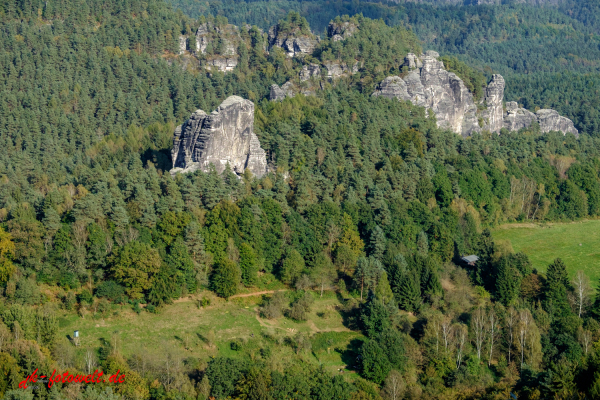 Nationalpark sächsische Schweiz Elbsandsteingebirge Bastei