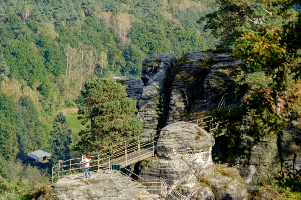 Nationalpark sächsische Schweiz Elbsandsteingebirge Bastei