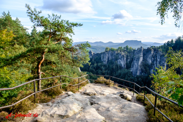 Nationalpark sächsische Schweiz Elbsandsteingebirge Bastei