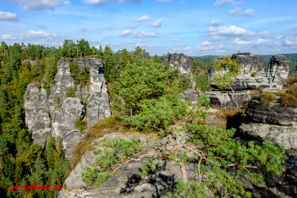 Nationalpark sächsische Schweiz Elbsandsteingebirge Bastei