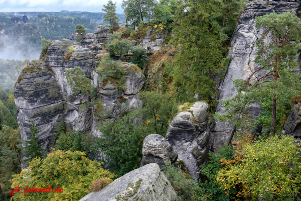 Nationalpark sächsische Schweiz Elbsandsteingebirge Bastei