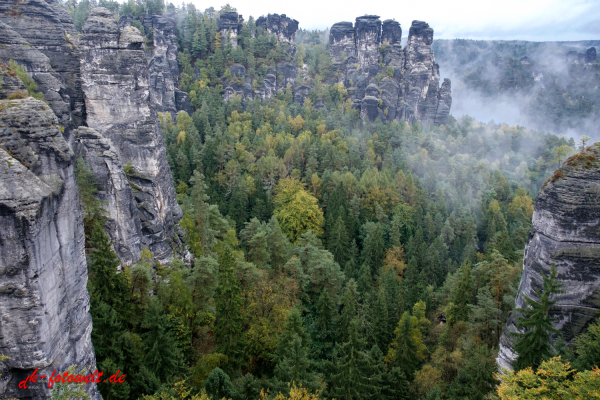 Nationalpark sächsische Schweiz Elbsandsteingebirge Bastei