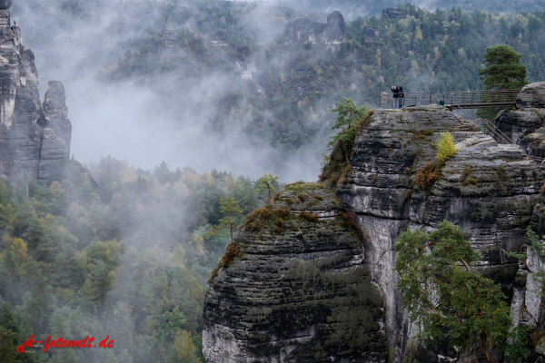 Nationalpark sächsische Schweiz Elbsandsteingebirge Bastei