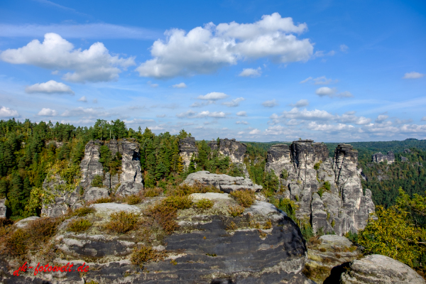 Nationalpark sächsische Schweiz Elbsandsteingebirge Bastei