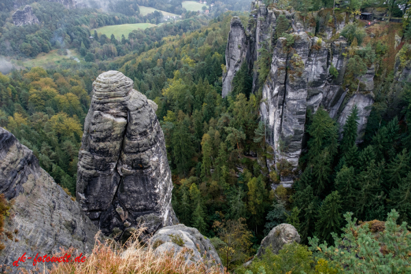 Nationalpark sächsische Schweiz Elbsandsteingebirge Bastei