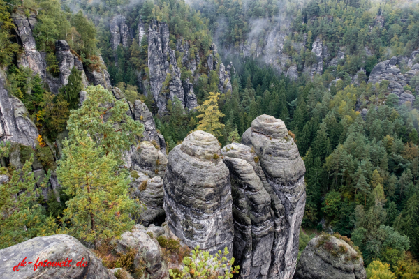 Nationalpark sächsische Schweiz Elbsandsteingebirge Bastei