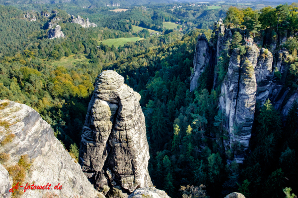 Nationalpark sächsische Schweiz Elbsandsteingebirge Bastei