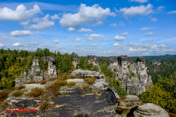 Nationalpark sächsische Schweiz Elbsandsteingebirge Bastei