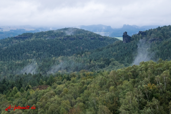 Nationalpark sächsische Schweiz Elbsandsteingebirge Bastei