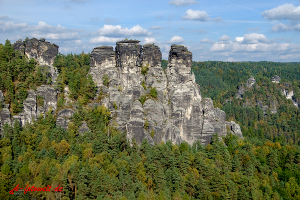 Nationalpark sächsische Schweiz Elbsandsteingebirge Bastei