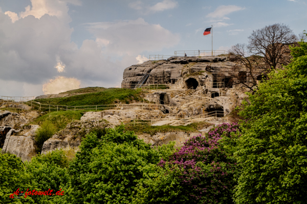 Burgruine Regenstein bei blankenburg Harz