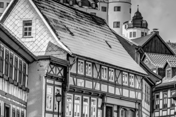 Stolberg im Harz mit Blick zum Schloss