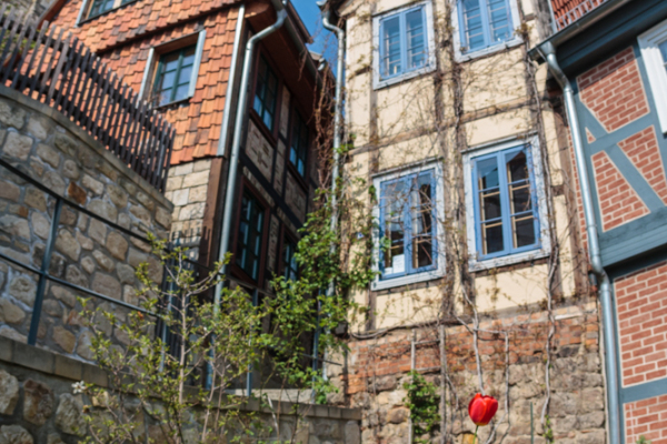 Welterbestadt Quedlinburg im Frühjahr