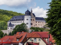 Europastadt Stolberg Harz Blick zum Schloss