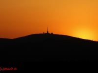 Sonnenuntergang Brocken