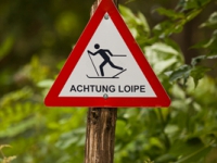 Achtung Ski Loipe