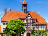 Ansicht Rathaus Gernrode im Harz