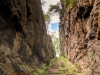 Aufstieg zum Nonnenfelsen Jonsdorf Zittauer Gebirge