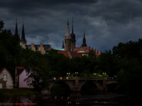 Blick auf das Merseburger Schloss