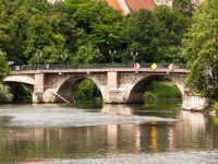 Blick auf das Merseburger Schloss