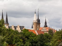 Blick auf das Merseburger Schloss