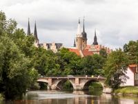 Blick auf das Merseburger Schloss