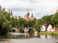 Blick auf das Merseburger Schloss