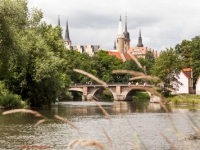 Blick auf das Merseburger Schloss