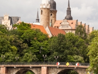 Blick auf das Merseburger Schloss