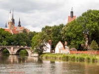 Blick auf das Merseburger Schloss