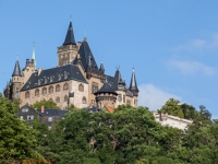 Blick auf das Schloss Wernigerode