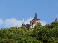 Blick auf das Schloss Wernigerode