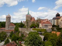 Blick auf die Altstadt von Bautzen