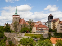 Blick auf die Altstadt von Bautzen