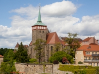 Blick auf die Altstadt von Bautzen