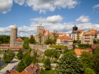 Blick auf die Altstadt von Bautzen