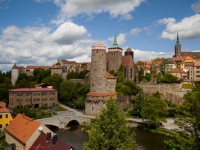 Blick auf die Altstadt von Bautzen