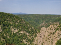 Blick in das Bodetal