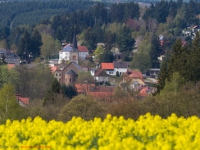 Blick nach Güntersberge im Harz