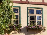 Fenster Fachwerkhaus in Quedlinburg