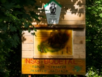 Informationstafel Naturschutzgebiet Bodetal