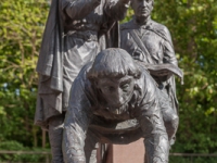 Krönungsszene Heinrichsbrunnen Quedlinburg