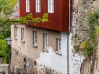 historische Hausfassaden in der Stadt Bautzen